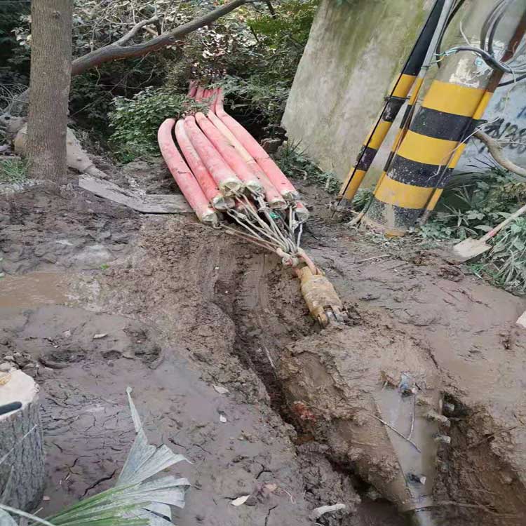 鄂州武湖水厂管道拖拉管